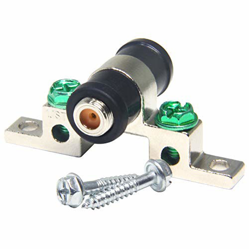 GetUSCart Coax Grounding Block, Ancable F Pin Female Coaxial Ground