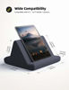 Picture of Tablet Pillow Stand, Pillow Soft Pad for Lap - Lamicall Tablet Holder Dock for Bed with 6 Viewing Angles, Compatible with iPad Pro 9.7, 10.5,12.9 Air Mini 4 3, Kindle, Galaxy Tab, E-Reader - Dark Gray