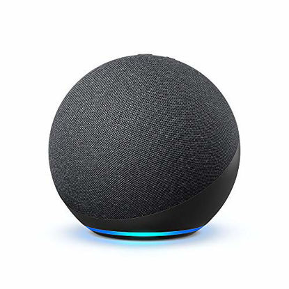 Picture of All-new Echo (4th Gen) | With premium sound, smart home hub, and Alexa | Charcoal
