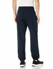 Picture of Champion Men's Closed Bottom Light Weight Jersey Sweatpant, Navy, Medium