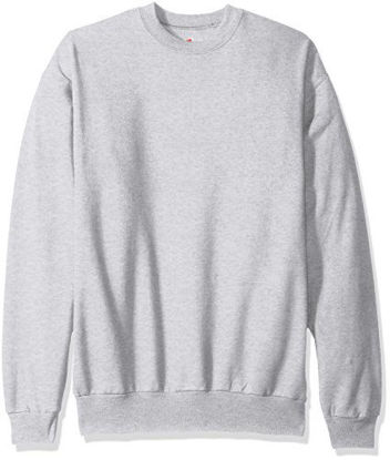 Picture of Hanes Men's EcoSmart Fleece Sweatshirt, ash, 5XL