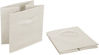 Picture of Amazon Basics Collapsible Fabric Storage Cubes Organizer with Handles, Beige - Pack of 6