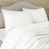 Picture of Nestl Duvet Cover 3 Piece Set - Ultra Soft Double Brushed Microfiber Hotel-Quality - Comforter Cover with Button Closure and 2 Pillow Shams, White - King 90"x104"
