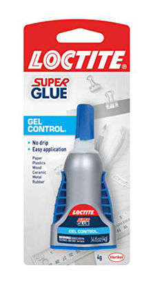 Picture of Loctite Super Glue Gel Control, 4 Gram Bottle (1364076), Clear, Single