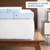 Picture of Linenspa 2 Inch Gel Infused Memory Foam Mattress Topper, Twin