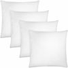 Picture of Utopia Bedding Throw Pillows Insert - 18 x 18 Inches Bed and Couch Pillows - Indoor Decorative Pillows (Pack of 24, White)