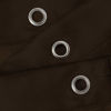 Picture of N&Y HOME Fabric Shower Curtain or Liner with Magnets - Hotel Quality, Machine Washable, Water Repellent - Brown, 72x72