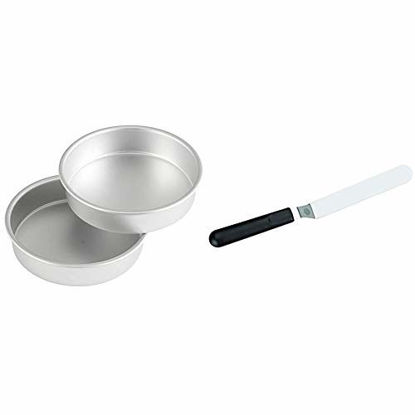 Wilton Performance Pans Aluminum 4-Piece Large Round Cake Pan Set with  14-Inch, 12-Inch, 10-Inch and 8-Inch Cake Pans