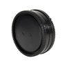 Picture of CamDesign Body Cap & Camera Rear Len Cover Set Compatible with Sony E-Mount NEX Cameras A7II,III A7R III A9 A7 A7R A7S A6500 A6300 A6000 A55 A65 A77 A99 A900 A700 A580 A560 NEX-7 NEX-6 NEX-5T NEX-5R