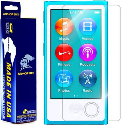 Picture of ArmorSuit MilitaryShield Screen Protector for Apple iPod Nano 7th Generation - [Max Coverage] Anti-Bubble HD Clear Film