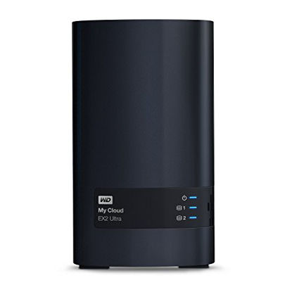 Picture of WD 8TB My Cloud EX2 Ultra Network Attached Storage - NAS - WDBVBZ0080JCH-NESN