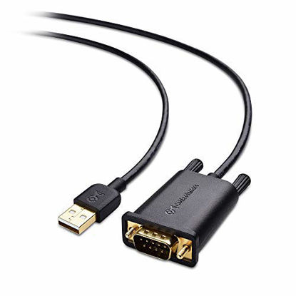 Picture of Cable Matters USB to Serial Adapter Cable (USB to RS232, USB to DB9) 3 Feet