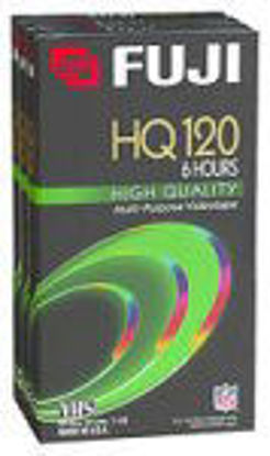 Picture of Fuji 3-Pack 120-Minute VHS Tapes (HQT1203PK)