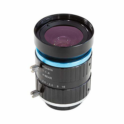 Picture of Arducam C-Mount Lens for 12MP IMX477 Raspberry Pi HQ Camera, 16mm Focal Length with Manual Focus and Aperture Adjustment