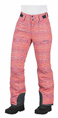 Picture of Arctix Women's Insulated Snow Pants, Aztec Pink, Medium/Regular