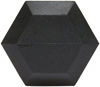 Picture of AmazonBasics Rubber Encased Hex Dumbbell Weight - 14.2 x 6.5 x 5.8 Inches, 45 Pounds, Pack of 1