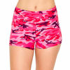 Picture of ALWAYS Women Workout Yoga Shorts - Premium Buttery Soft Solid Stretch Cheerleader Running Dance Volleyball Short Pants Camo 173 XL