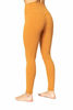 Picture of Sunzel Workout Leggings for Women, Squat Proof High Waisted Yoga Pants 4 Way Stretch, Buttery Soft Mustard