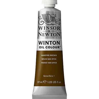 Picture of Winsor & Newton Winton Oil Color Paint, 37-ml Tube, Vandyke Brown