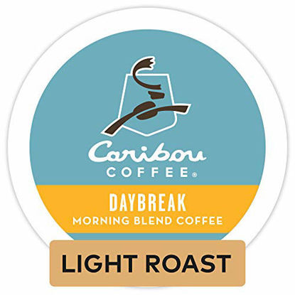Picture of Caribou Coffee Daybreak Morning Blend, Single-Serve Keurig K-Cup Pod, Light Roast Coffee, 24 Count