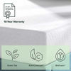 Picture of Zinus 6 Inch Green Tea Memory Foam Mattress / CertiPUR-US Certified / Bed-in-a-Box / Pressure Relieving, King