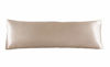 Picture of Love's cabin Body Pillow Cover, 20x54 inches Camel Taupe Soft Satin Body Pillow case with Envelope Closure, Silky Slip Cooling Body Pillow Pillowcases for Hair and Skin
