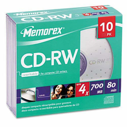 Picture of MEM03408 - Memorex CD-RW Discs