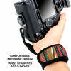 Picture of USA GEAR Professional Camera Grip Hand Strap with Southwest Neoprene Design and Metal Plate - Compatible with Canon , Fujifilm , Nikon , Sony and more DSLR , Mirrorless , Point & Shoot Cameras