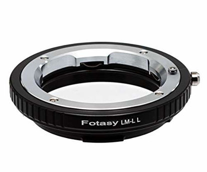 Picture of Fotasy Leica M Lens to Leica L Adapter, Leica M Leica T Adapter, Leica M Leica SL Adapter, Leica M Panasonic S, Leica M Sigma L, fits Leica SL TL2 TL Leica T & Panasonic Lumix S1 S1H S1R, Sigma fp (LLLM)