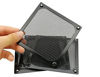 Picture of 120mm Computer Fan Filter Grills with Screws, Ultra Fine Aluminum Mesh, Black Color - 4 Pack