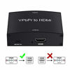 Picture of Component to HDMI Adapter, YPbPr to HDMI Coverter + R/L, NEWCARE Component 5RCA RGB to HDMI Converter Adapter, Supports 1080P Video Audio Converter Adapter for DVD PSP to HDTV Monitor