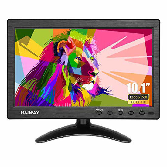 GetUSCart Haiway 10.1 inch Security Monitor, 1366x768 Resolution Small