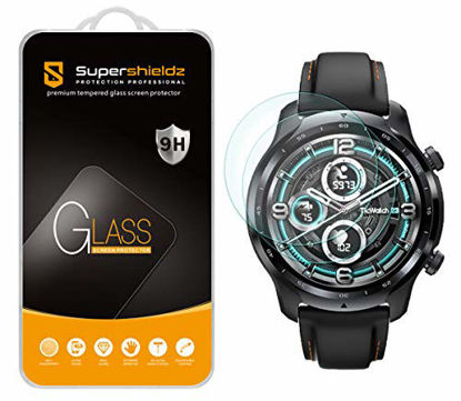 Picture of (2 Pack) Supershieldz for TicWatch (Pro 3 GPS) Tempered Glass Screen Protector, Anti Scratch, Bubble Free
