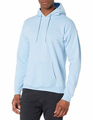 Picture of Hanes ComfortBlend EcoSmart Pullover Hoodie Sweatshirt,Light Blue 5XL
