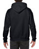 Picture of Gildan Men's Fleece Hooded Sweatshirt, Style G18500, Black, Medium
