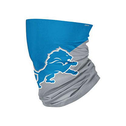 Picture of NFL Detroit Lions Unisex Face Mask Gaiter Big Logo, Team Colors, One Size