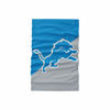 Picture of NFL Detroit Lions Unisex Face Mask Gaiter Big Logo, Team Colors, One Size