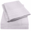 Picture of 1500 Supreme Collection Extra Soft King Sheets Set, Lilac - Luxury Bed Sheets Set with Deep Pocket Wrinkle Free Hypoallergenic Bedding, Over 40 Colors, King Size, Lilac
