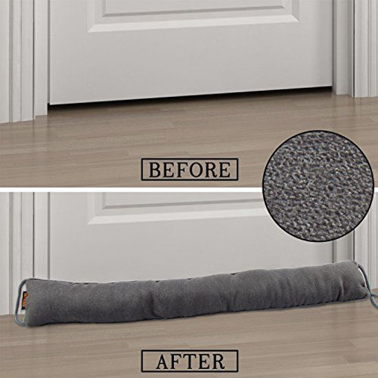 GetUSCart MAGZO Upgraded Door Draft Stopper 36inch, Under Door Noise Blocker Door Snake Draft
