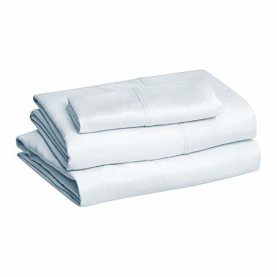 Picture of Amazon Basics Lightweight Super Soft Easy Care Microfiber Sheet Set with 14" Deep Pockets