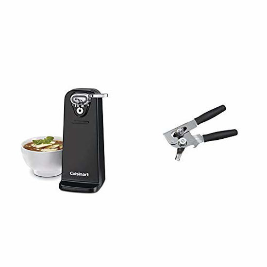 Black Black & Swing-A-Way 407BK Portable Can Opener Cuisinart CCO-50BKN Deluxe Electric Can Opener