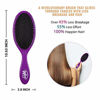 Picture of Wet Brush Original Detangler Hair Brush - Purple - Exclusive Ultra-soft IntelliFlex Bristles - Glide Through Tangles With Ease For All Hair Types - For Women, Men, Wet And Dry Hair