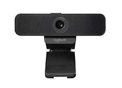 Picture of Logitech C925-e Webcam with HD Video and Built-In Stereo Microphones - Black