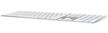 Picture of Apple Magic Keyboard with Numeric Keypad (Wireless, Rechargable) (US English) - Silver