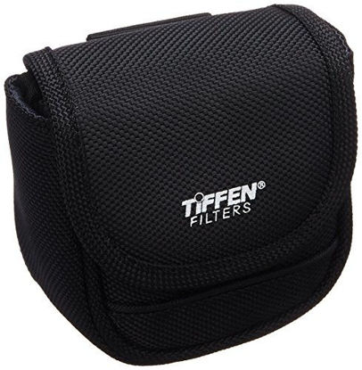 Picture of Tiffen 4BLTPCHSMK Small Belt Style Filter Pouch for Filters Up to 58mm