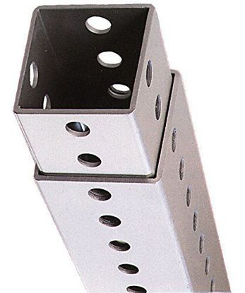 Picture of DOGIPOT 1301-P Galvanized Steel Telescopic with 2" Square Post, 4' -8'