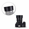 Picture of JJC Lens Hood Shade for Canon EF 50mm f/1.4 USM Lens Replaces Canon ES-71II Hood Reverse Attaching -Black
