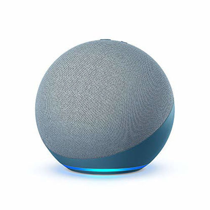 Picture of All-new Echo (4th Gen) | With premium sound, smart home hub, and Alexa | Twilight Blue