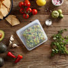 Picture of Stasher 100% Silicone Food Grade Reusable Storage Bag, Lime (Sandwich) | Reduce Single-Use Plastic | Cook, Store, Sous Vide, or Freeze | Leakproof, Dishwasher-Safe, Eco-friendly, Non-Toxic | 15 Oz