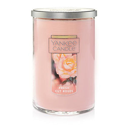 Picture of Yankee Candle Large 2-Wick Tumbler Candle, Fresh Cut Roses